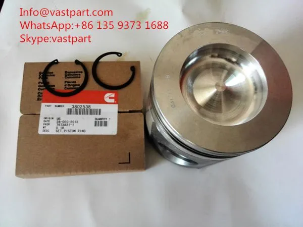 Cummins ISC QSC Engine Piston 3943367 3800320 photo-3