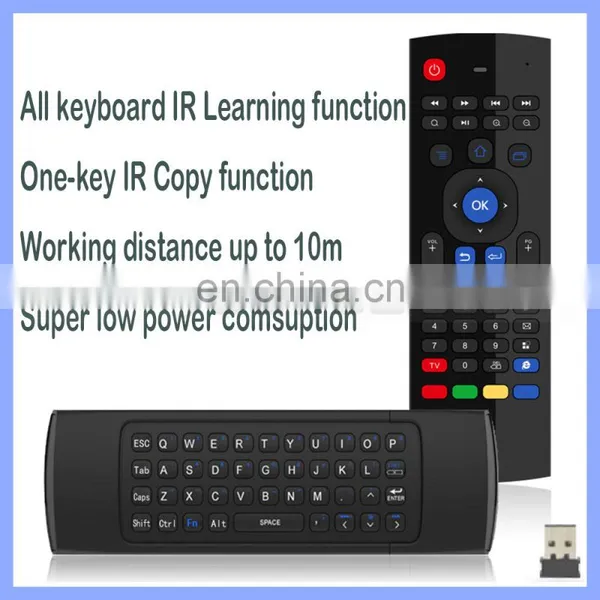 Play Game Write Keyboard Intelligence Air Fly Television Remote Control for IP TV photo-5