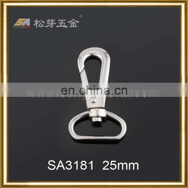 Simple Working Zinc Alloy Gold Plated Swivel Hooks photo-2
