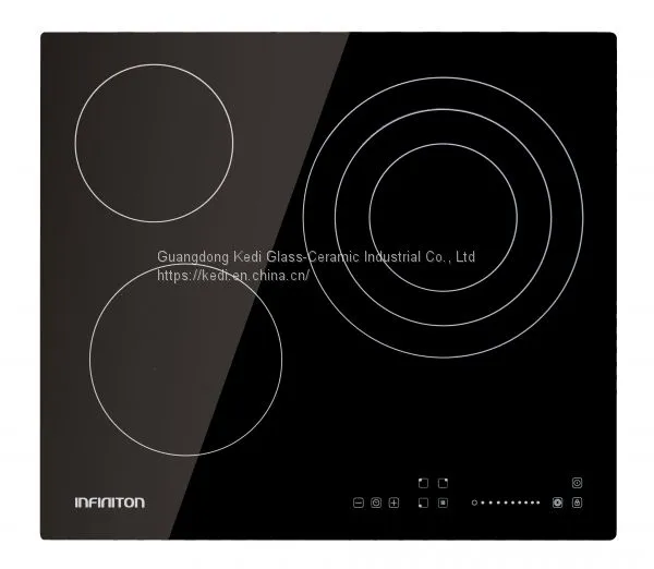 Black Glass-ceramics for Induction Cooktop