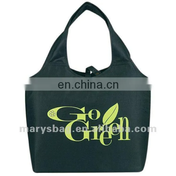 Roll Up Foldable Tote Bag Made of 120gsm RPET
