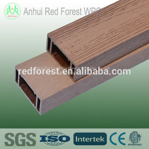 Decrative Exterior Wpc Wall Cladding With Wood Plastic Material photo-2