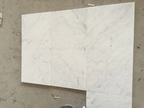 Italy Carrara C Marble White Marble Kitchen Wall Tiles photo-4