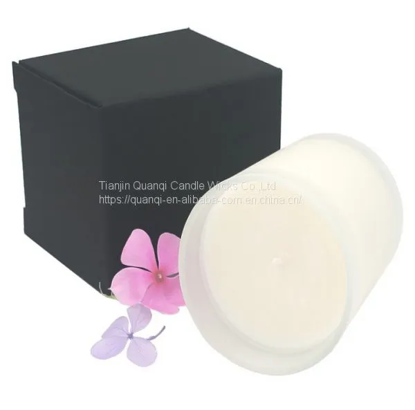 Natural Soy Wax Scented Glass Jar Candle For Home Decoration photo-2