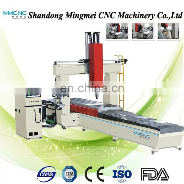 China 5 Axis Cnc Router Milling Machine Price Good for Brass Acrylic Wood Carving photo-3