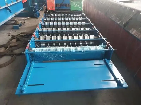 China Supplier Steel Arch Metal Roof Plate Roll Forming Machine photo-2