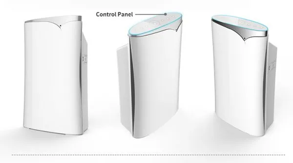 UV Air Purifier With Compact Odor Allergies Allergen Eliminator for Room, Home photo-4
