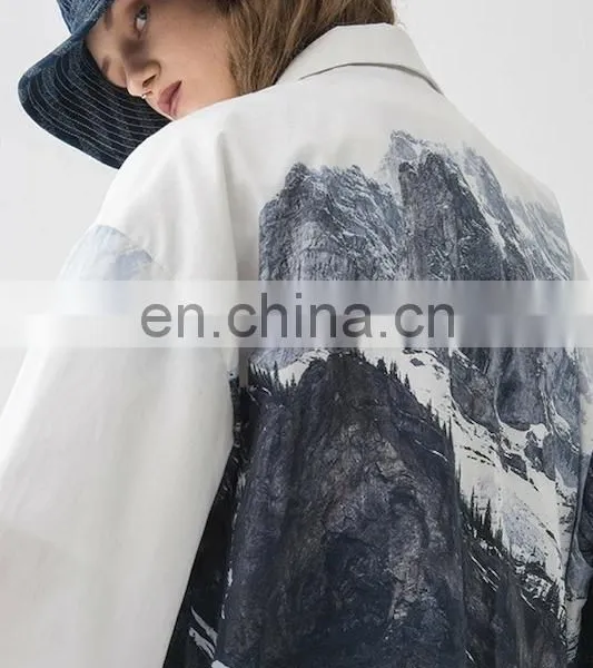 Diznew 2020 Men's New Fashion Casual Shirt Button Up Custom Print Short Sleeves Shirts Designs photo-5