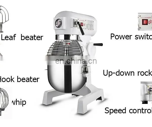 Planetary Mixer 20 Liters Universal Planetary Cake Mixer photo-7