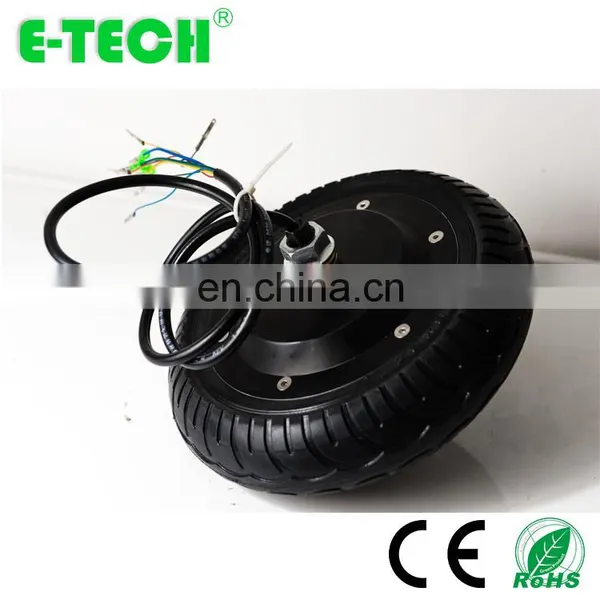 Double Shaft 8inch Electric Drum Brake 48v 400w Brushless Hub Motor photo-4