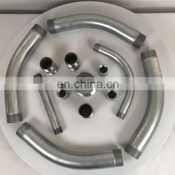East Conduit Hot Dip Galvanized 22.5 Degree Elbow Pipe Fitting Rigid Bends photo-4