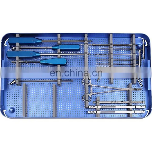 CE & ISO Marked Pelvic Reconstruction Plate Instrument Set Orthopedic Surgical Instrument photo-2
