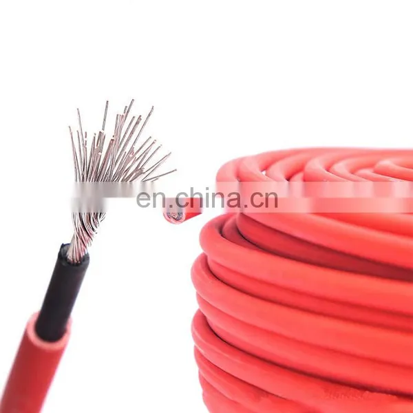 Insulation Types pv Photovoltaic Wiring Solar Cables Wire Cable 1.5 Single dc Solar Cable photo-6