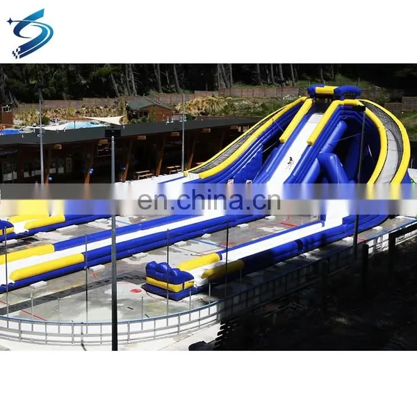 Giants Adult Used Commercial Big Kahuna Water Huge Inflatable Hippo Trippo Beach Slides Waterslide Slip Slide n and Slide photo-3