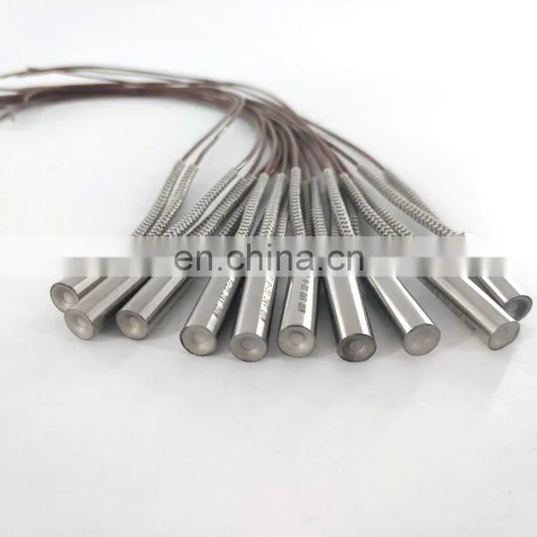 Electric Air Tubular Heater Cartridge Heater With Cooling Fins photo-3