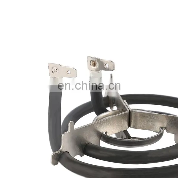 Black Small Surface Electric Heater Replacement for Hot Plate Electric Stove Burner Heating Element photo-3