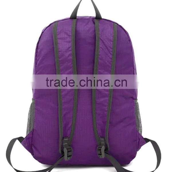 Outdoor Shoulder Bag Nylon Waterproof Backbag 35 L Travel Foldable Backpack photo-6