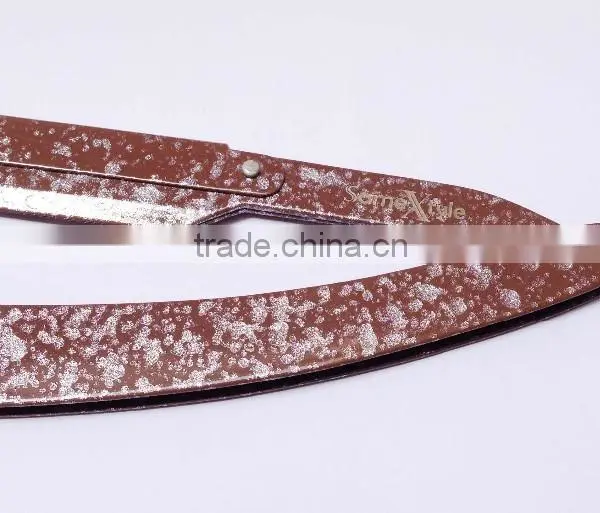 New Barber Salon Straight Razor - Metal Stainless Steel Razor - Barber Razor Brown Paper Coated (With Free Blades) photo-2