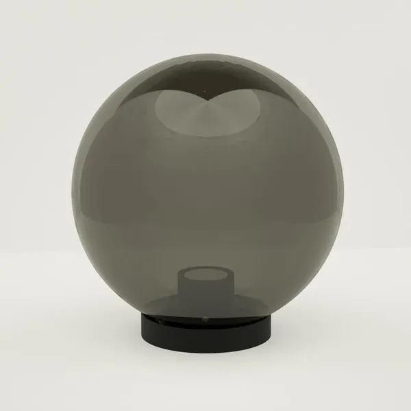 Exterior Outdoor LED Garden Acrylic Globe Pillar Bollard Lamp photo-3