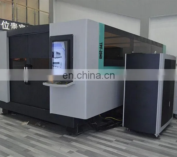 Big Surround Fiber Laser Cutting Machine for Steel Plate Hardware Iron Cabinet Sheet Metal 1500w 2040 photo-5