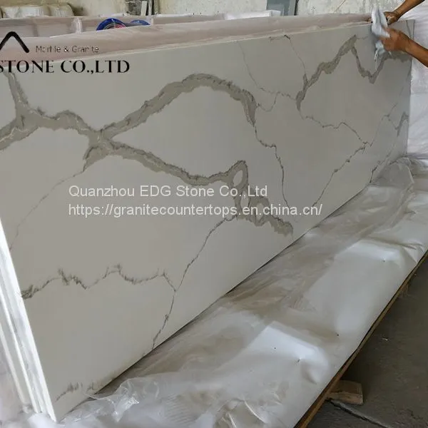 Factory Direct Selling Crystal White Quartz Countertop photo-2