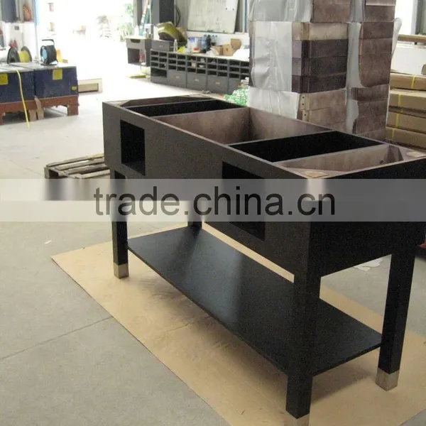 Manufacturer Wholesale Good Prices of Wood Vanity Base