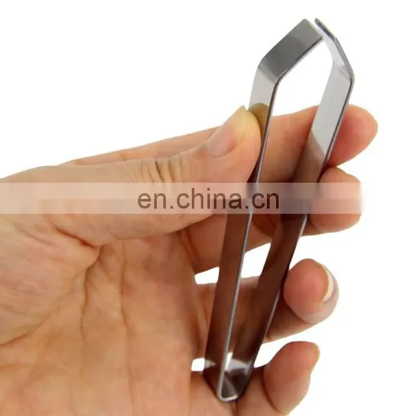 New Fish Bone Tweezers Stainless Steel Flat and Slant Tweezers Tongs Pliers Pincer Remover Tool Seafood Tools photo-4
