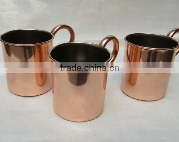Factory Price Moscow Mule Cocktail Copper Mugs Hammered Wholesale photo-4