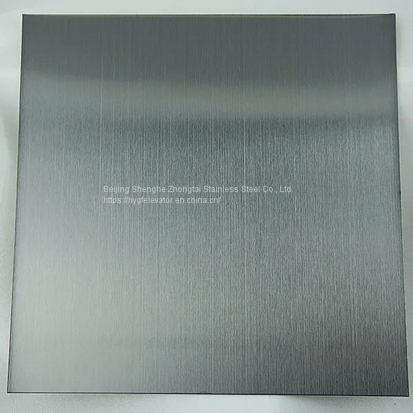 Hairline Black Finish Stainless Steel        Black Stainless Hairline       Elevator Decoration Stainless Steel Sheet
