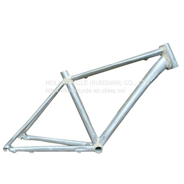 Alloy 6061 Aluminium Bicycle Frames Road Bike Frame With Smooth Welding