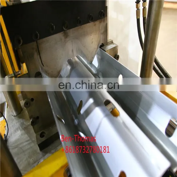 Professional Good Quality Hot Dip Highway Guardrail Profile Roll Forming Making Machine photo-5
