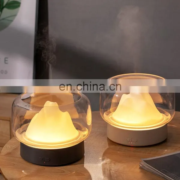 Colorful Aroma Esstential Oil Diffuser Air Humidifier Mountain View Ultrasonic Diffuser Household Supplies photo-2