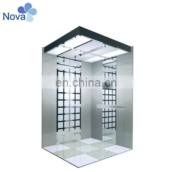 Fashion Design Stainless Steel Elevator Parts Elevator Cabin photo-2