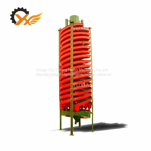 Mining Gravity Separator Mineral Processing Spiral Concentrator Separator Spiral Chute