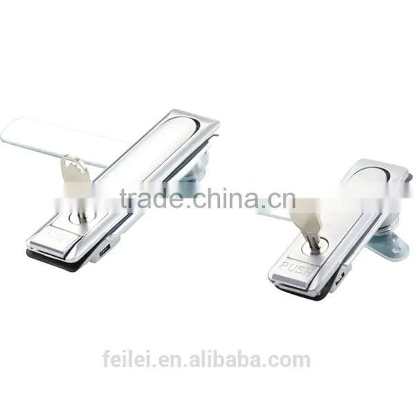ROHS Chrome Plated Plane Cabinet Lock for Electronic Cubicle photo-3