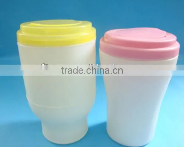 Plastic Wet Wipe Box in Round Shape for 80-120pcs Wipes/plastic Container for Wet Wipes photo-4