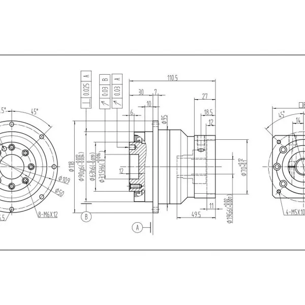 MKF Series Planetary Reducer Gearbox photo-2