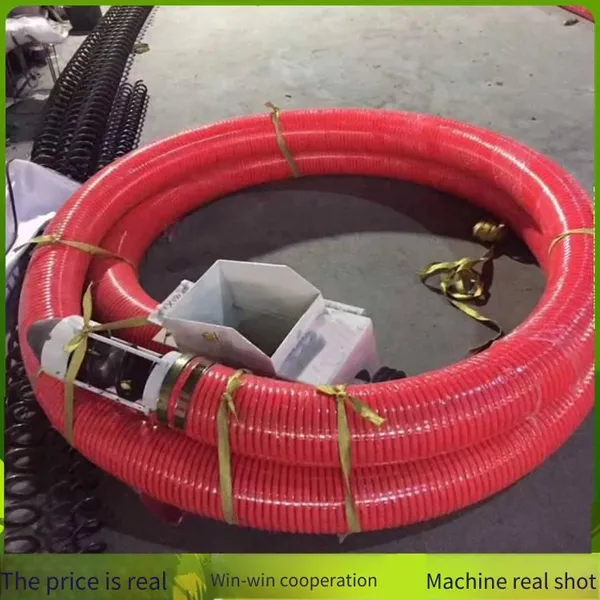 8-meter Grain Hose Material Suction Machine, Small Vehicle-mounted Grain Loader, Self-priming Cement Powder Suction Machine photo-4