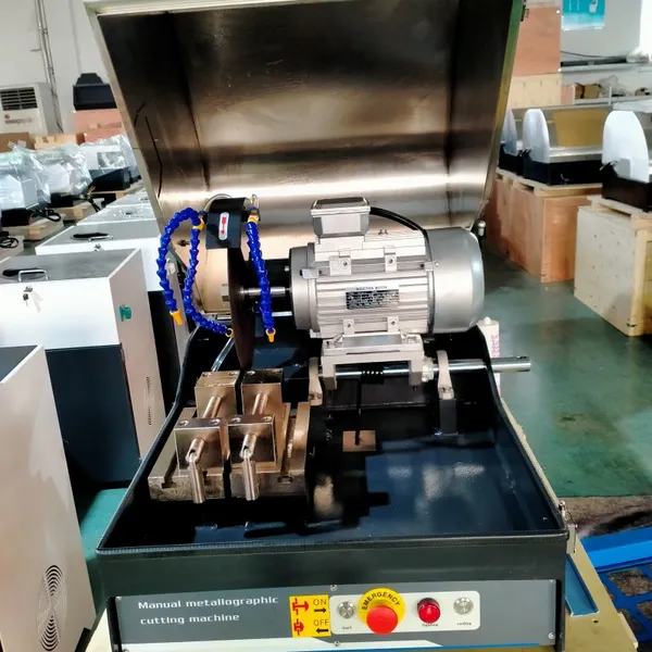 SQ-80 80mm 2800 R/min Metal Sample Cutting Testing Equipment With Integrated Cooling System photo-2