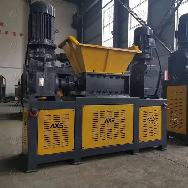 Castings Brackets Pistons Springs Steel Wires Rebars Double Shaft Shredder