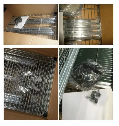 Wire Shelving Unit Closet Wire Shelf, Wire Rack, Chrome Shelf, Chrome Rack, photo-3