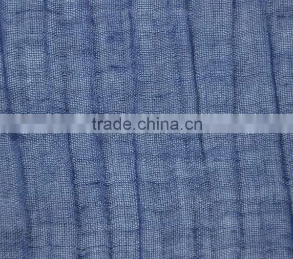 Ramie Cotton Crepe Fabric for Dress & Blouse