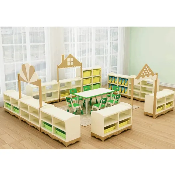 multi - person combined painting table for early childhood education centers in kindergartens, training class desks, colorful stainless - steel study tables