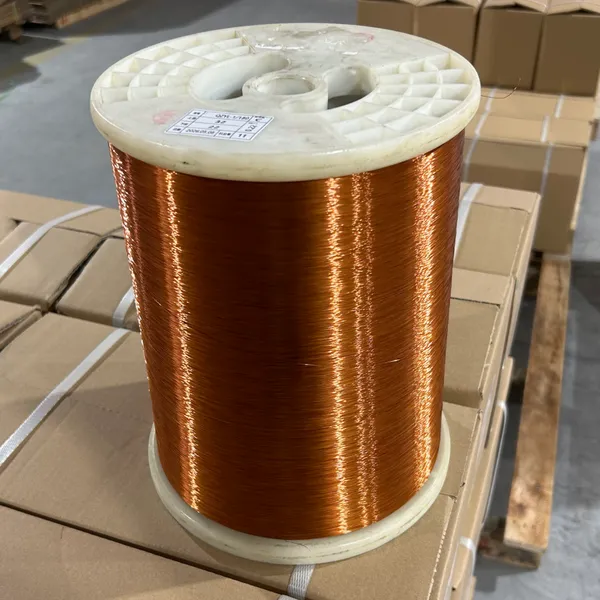 0.25-0.50mm 180C Polyester Magnet Aluminum Wire for Electric Motor Coil Winding photo-5
