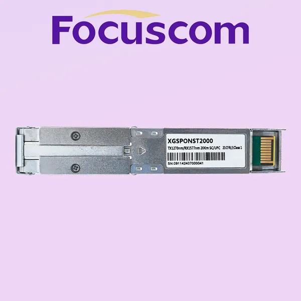1GE XPON ONU Stick SFP Module, Dual Mode GPON/EPON Bridge Type, High-Performance Fiber Optic ONT for Switches and Routers Focuscom XPONST1000 photo-5