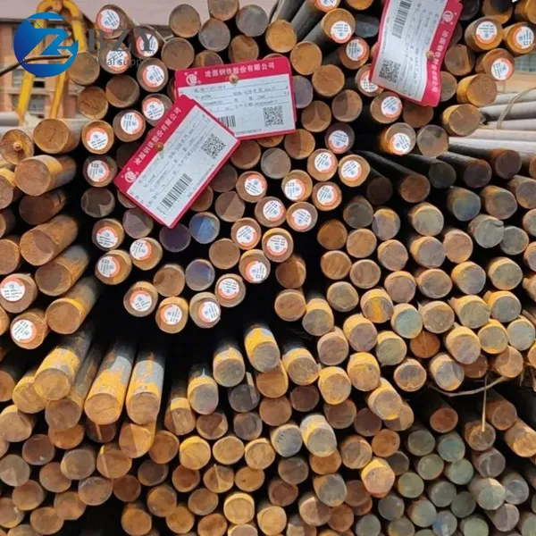 ASTM A105 Grade Solid Bar ASTM A105N Forged Bar CS A105 Steel Hollow Bar ASTM A105 Carbon Steel Rod