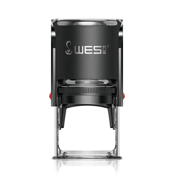 Factory Direct WES Stamp 10mm Circle Auto Office Stamp With Logo Printing for Financial Authentication Corporate Seals photo-4