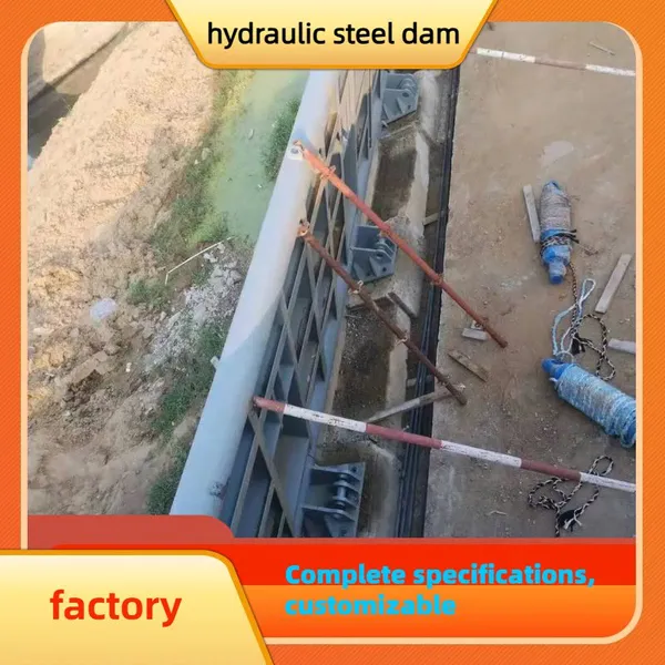 Multi-Angle Rotation Hydraulic Steel Dam For River Water Blocking photo-2