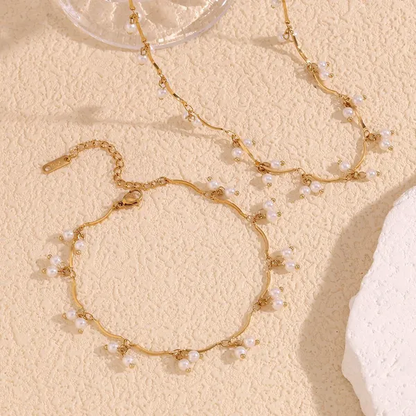 Stainless Steel Necklace for Jewelry Display Wholesale - 18 Inch Snake Chain Matte Finish photo-5
