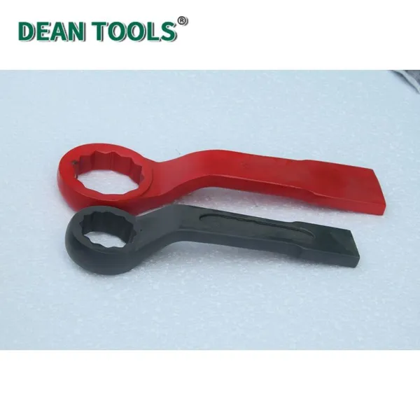45# Steel Offset Striking Box Wrench Size 24*160 Mm,ring Wrench (offset),Corrosion-Resistance photo-3